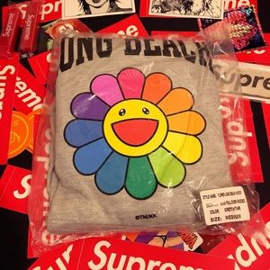 Flower Long Beach Hoody